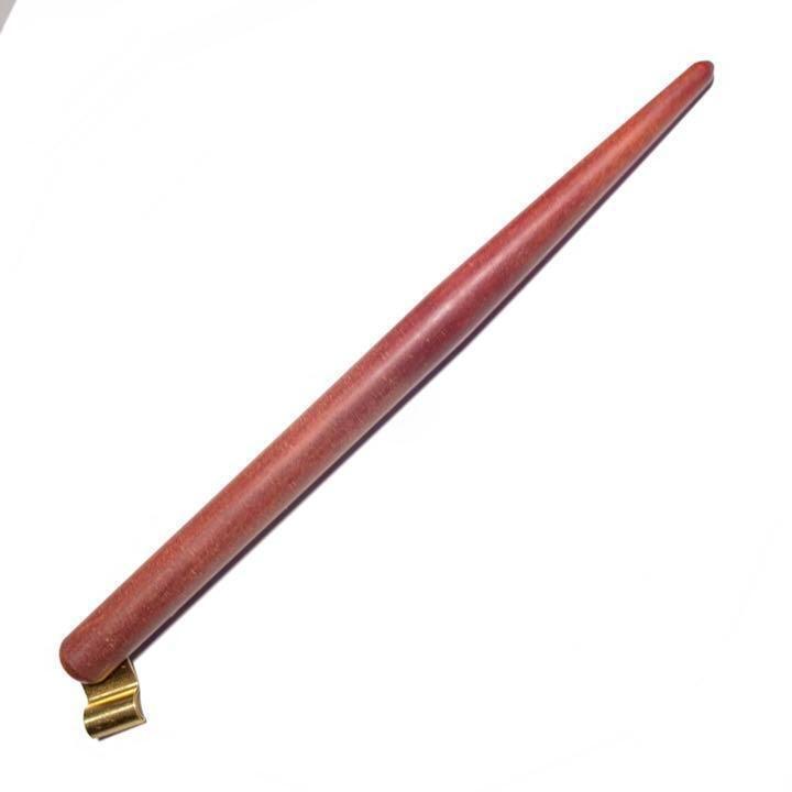Italian natural wood rosewood professional oblique type luxury pen holder #fe619
