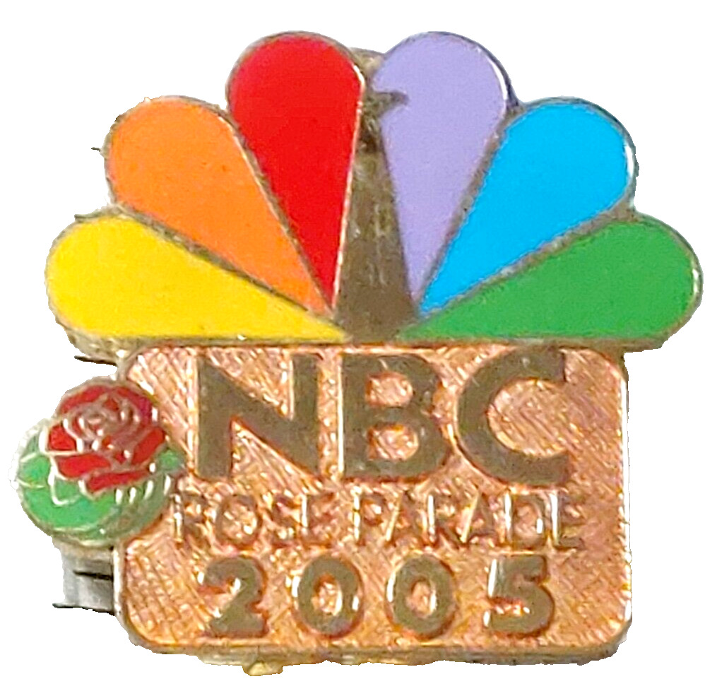 Rose Parade 2005 NBC Broadcasting 116th Tournament of Roses Lapel Pin