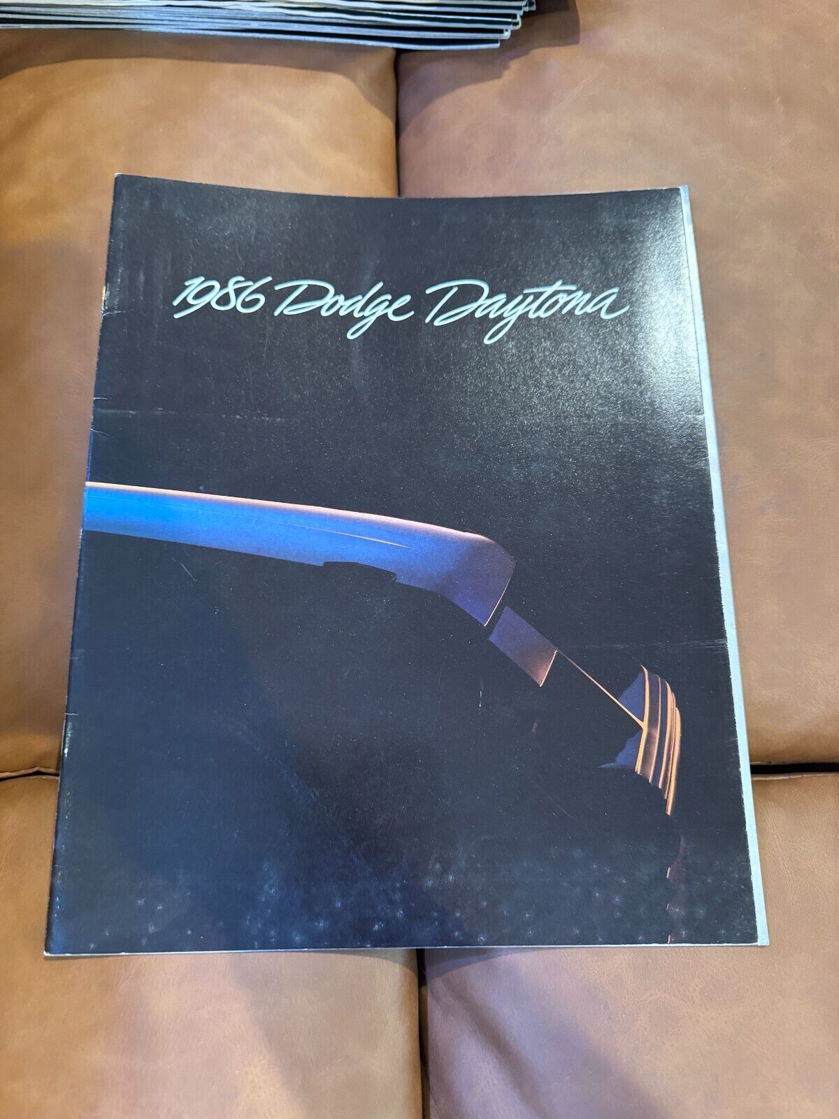 1986 DODGE DAYTONA + TURBO 'Z' SPORT COUPE HUGE 18-pg DLX CATALOG Brochure