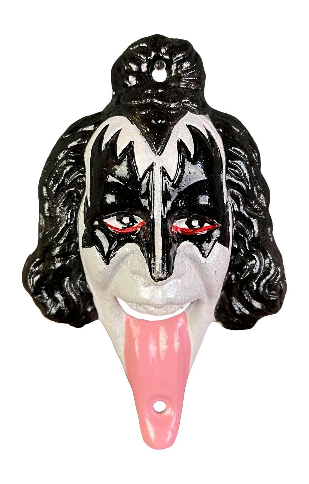 Gene Simmons KISS Tongue Bottle Opener, Cast Iron Wall Mounted Beer Bar Man Cave