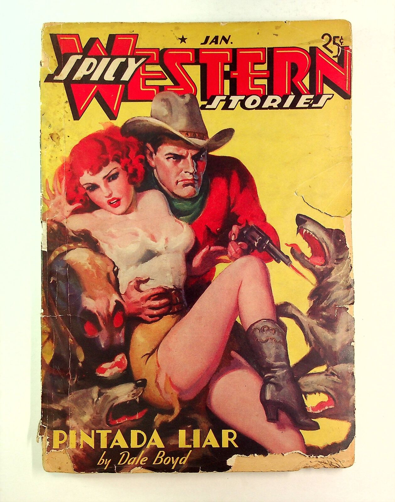Spicy Western Stories Pulp Jan 1938 Vol. 3 #3 FR