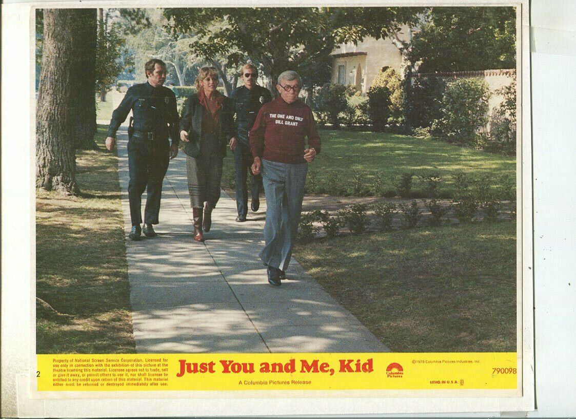 Just You And Me,Kid - George Burns 1979   movie press photo MBX33