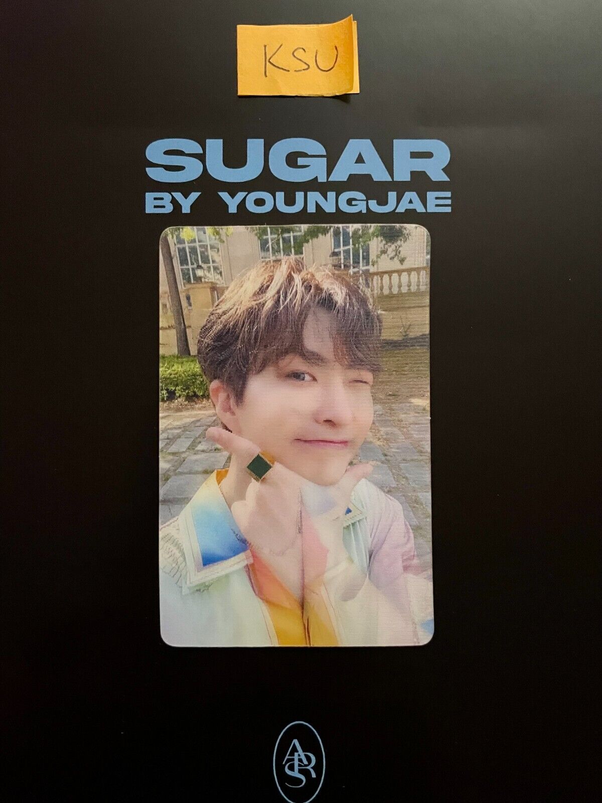 GOT7 Youngjae - Sugar Official Album Red Version Lenticular Photocard (Type 2)
