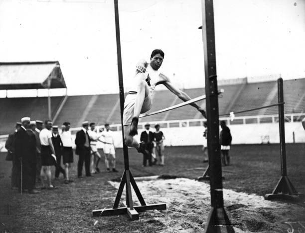 Ray Ewry of the USA London Olympics 1908 OLD PHOTO