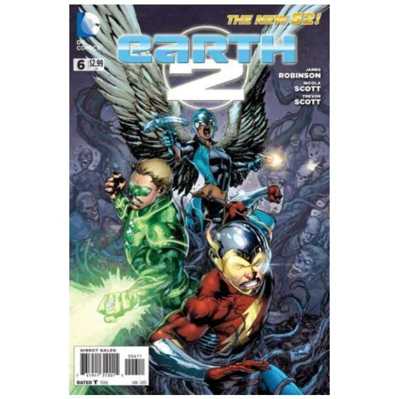 Earth 2 #6 in Near Mint condition. DC comics [o\