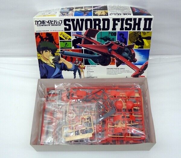 New Cowboy Bebop Swordfish Ⅱ model kit 1/72 Scale Bandai Japan