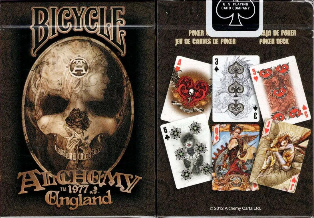 Bicycle Alchemy Playing Cards - Poker Deck - Limited Edition - USPCC