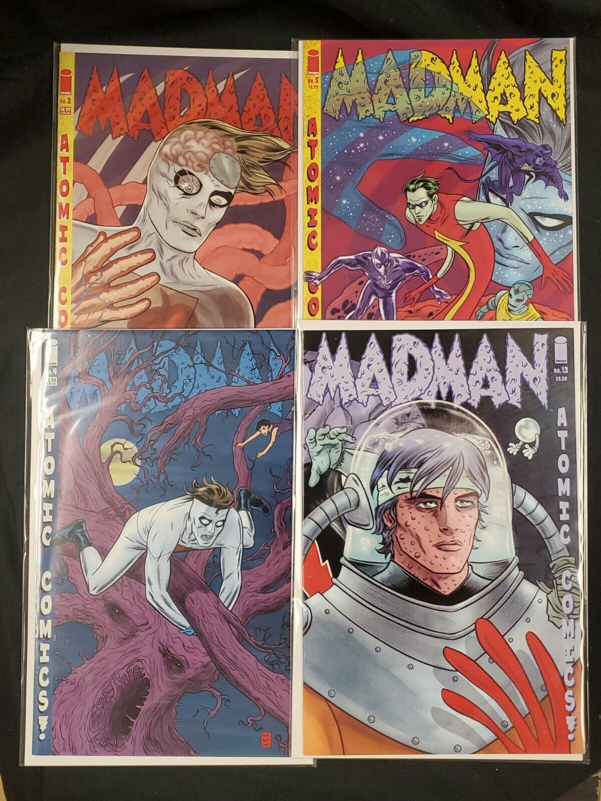 Lot of 4 Madman Atomic Comics #2 #4 #5 #13 2007 Mike Allred NEW