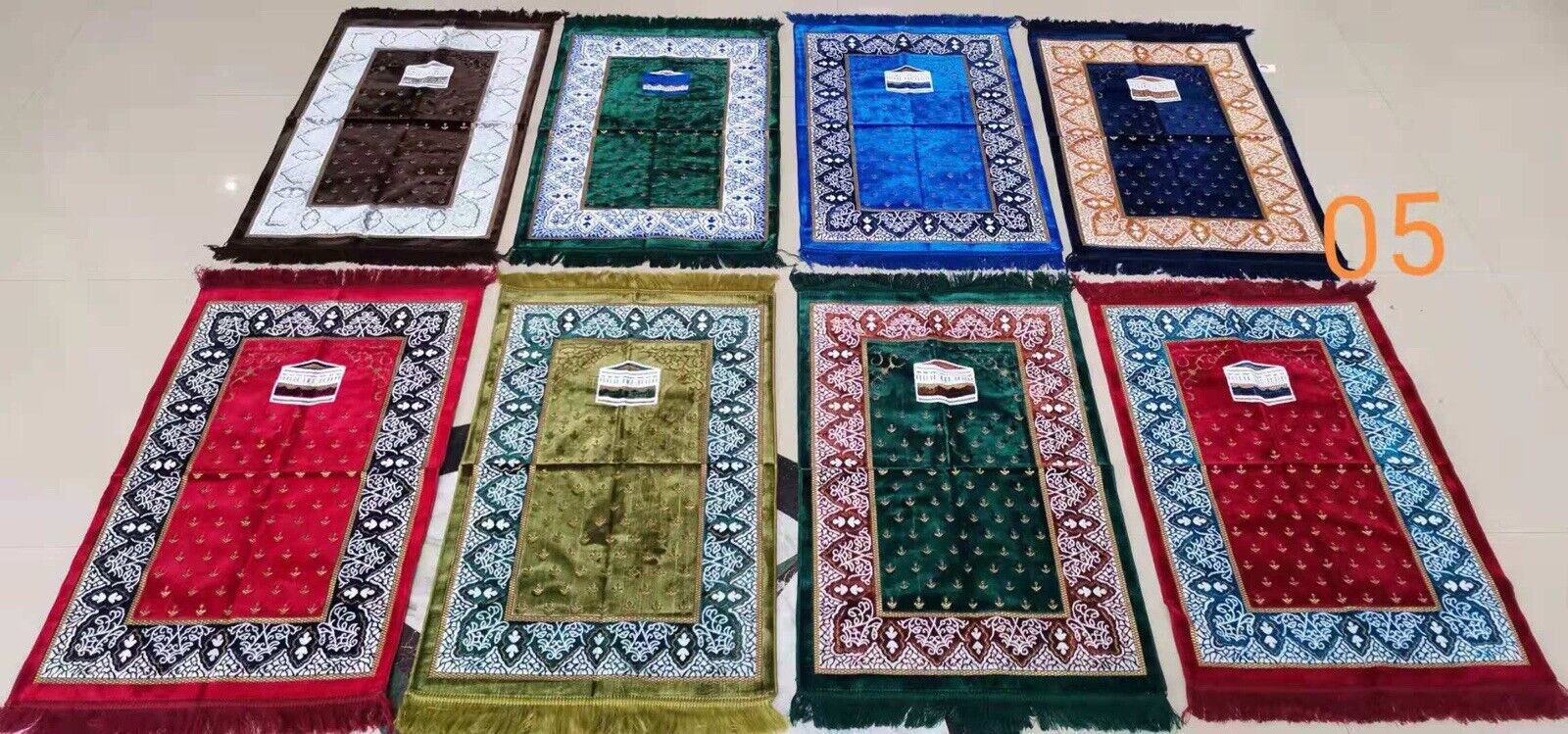 Turkish Muslim Prayer mat 2021 New design very soft Islamic  Sajadah Salah  Rug