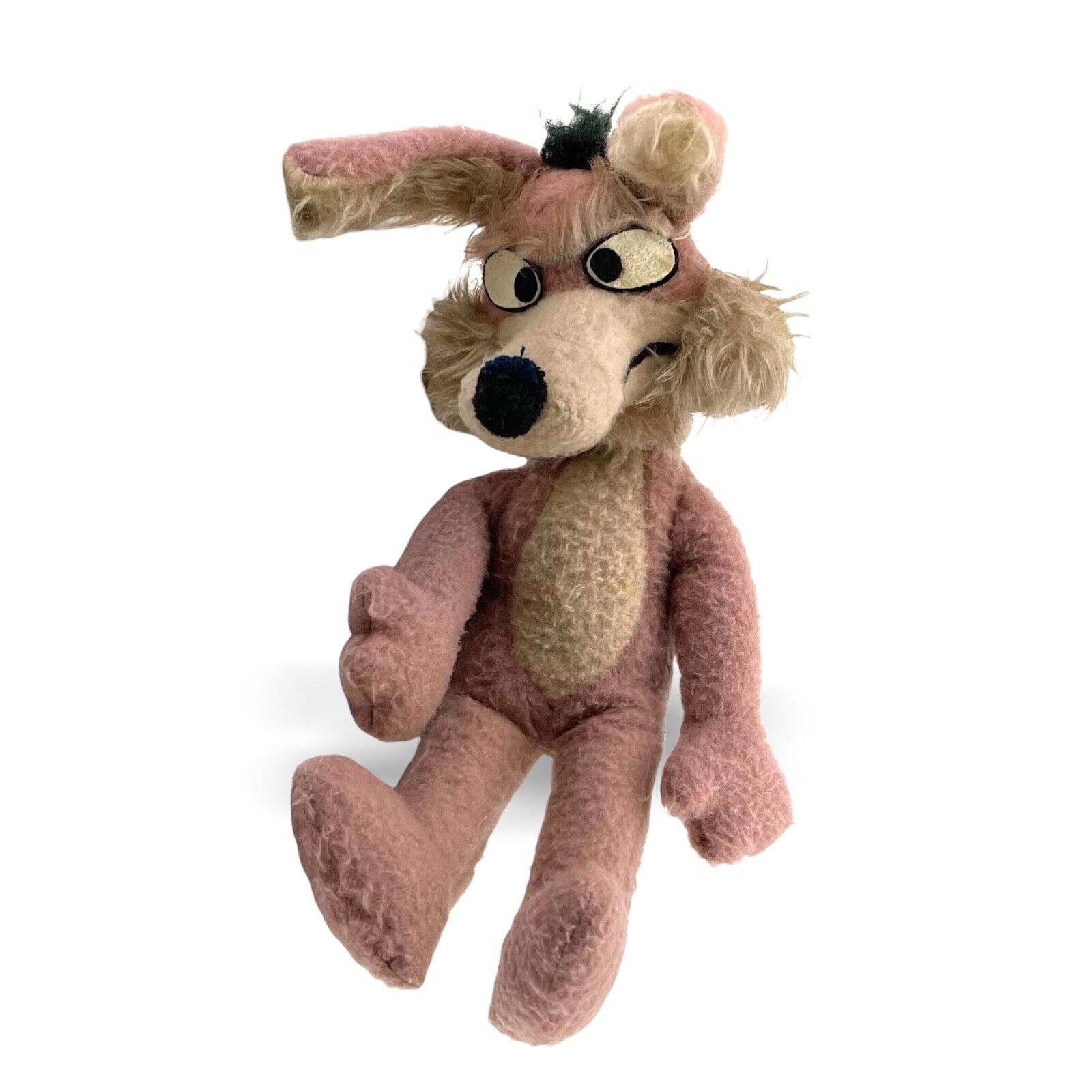 17” Vintage 1971 Mighty Star Warner Brothers Bros. Wylie Wile E. Coyote Plush