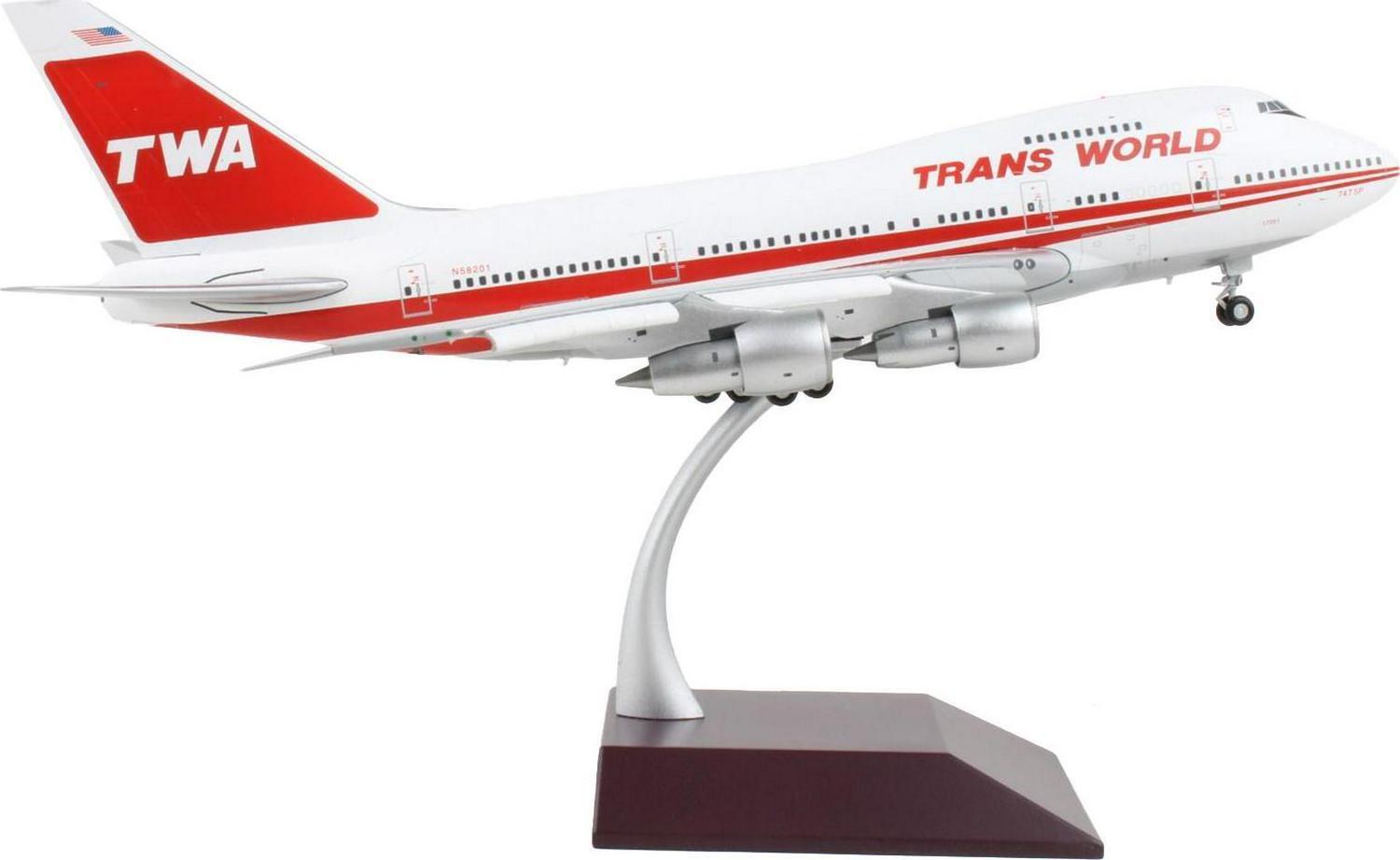 Boeing 747SP Commercial Aircraft With Flaps Down TWA (Trans World Airlines) With