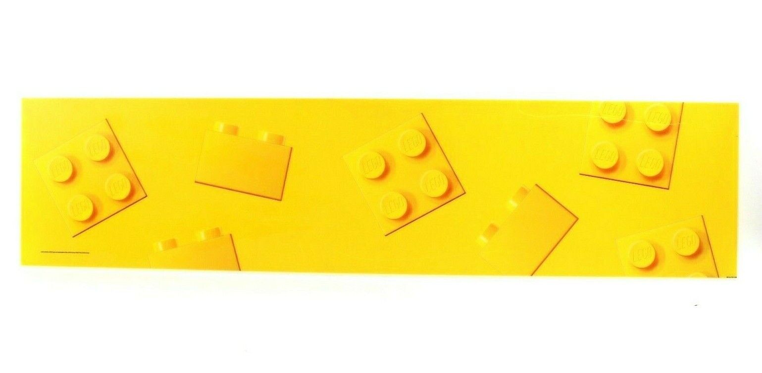 LEGO Classic Yellow Brick Toys R Us Acrylic Plastic Display Banner 48 x11.5 Sign