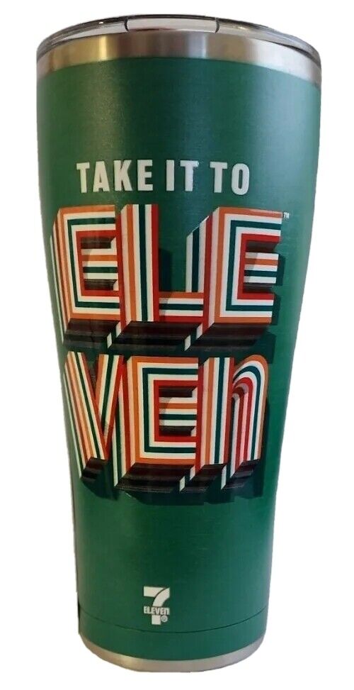 Tervis 30oz Insulated Take It To Eleven 7-11 Tumbler Green