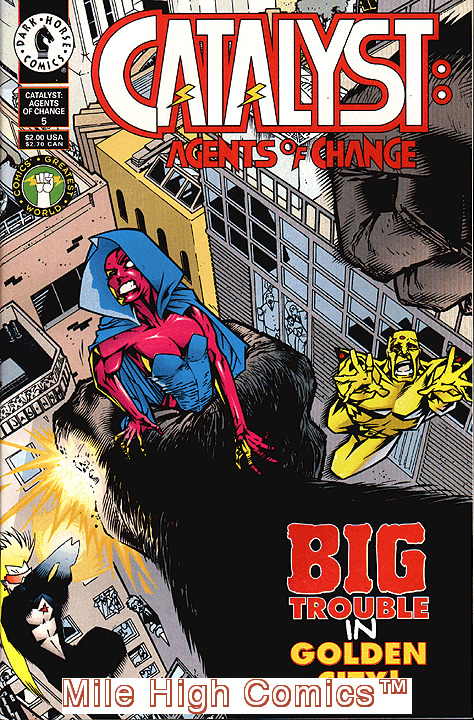 CATALYST: AGENTS OF CHANGE (1994 Series) #5 Very Fine Comics Book