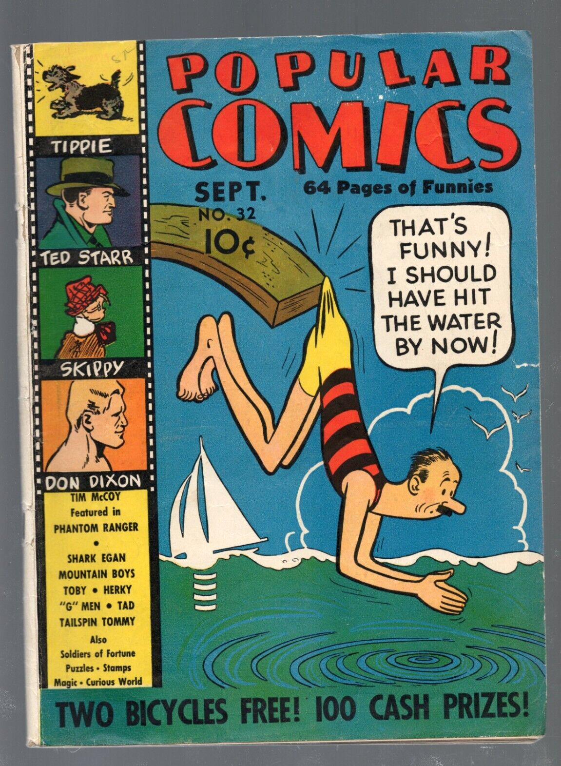 Popular Comics #32 Dell 1938 FN 6.0
