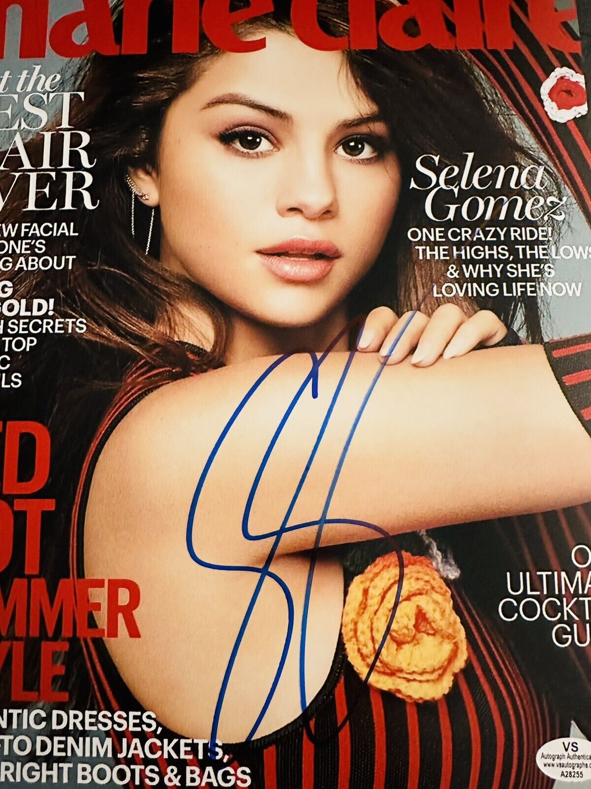 Selena Gomez Signed 8x10 Photo Autographed with COA