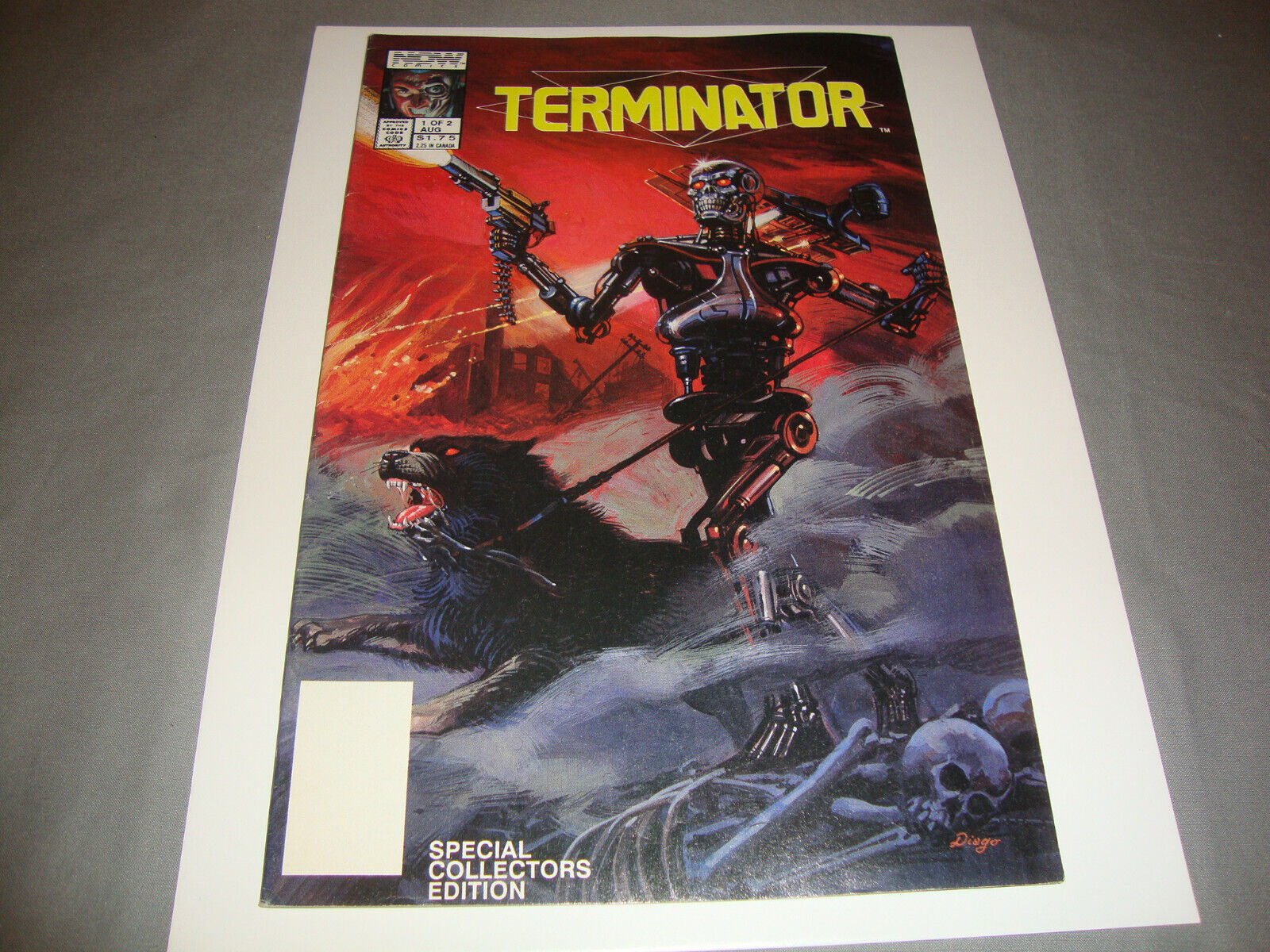 Terminator #1 Special Collectors Edition (1990) NOW Comics VF- Condition