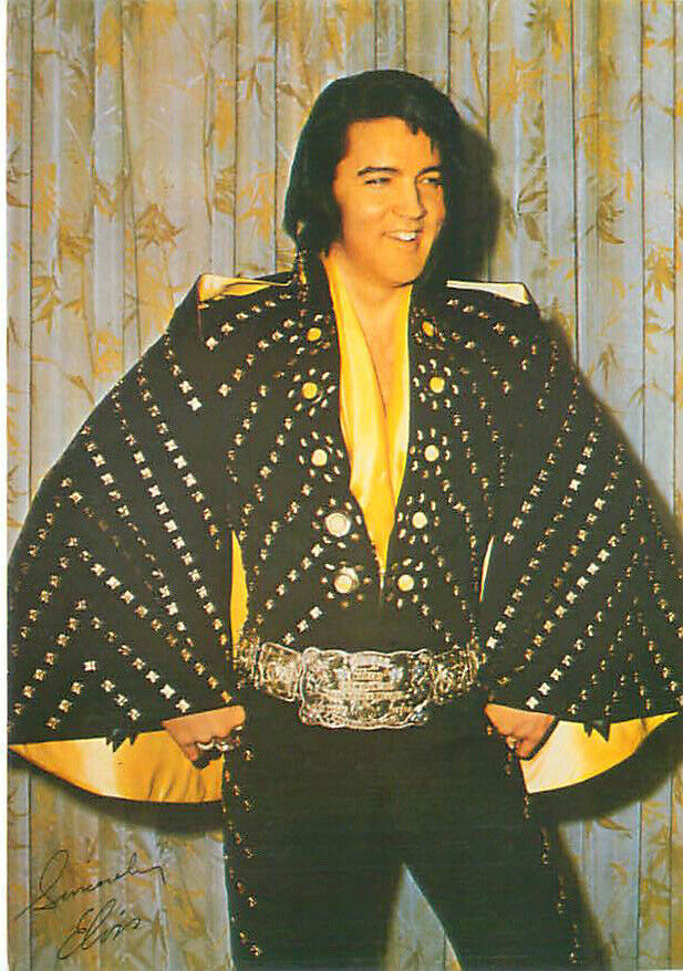 Vintage Postcard: Elvis Presley 1977