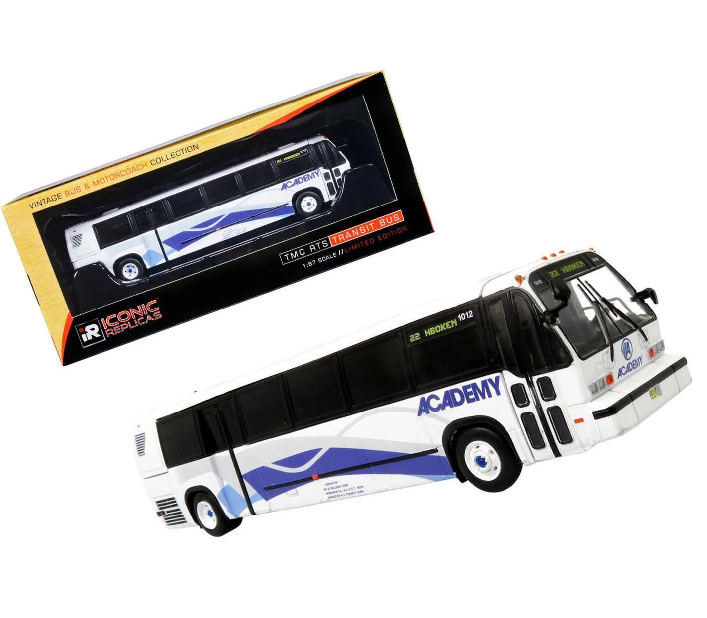 TMC RTS Transit Bus Academy Bus Lines 22 Hoboken Vintage Bus And Motorcoach 1/87