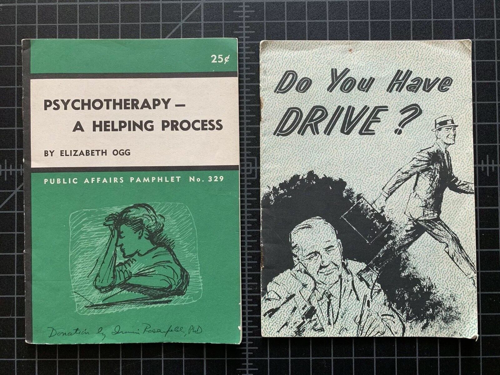 VTG Public Affairs Pamphlets No. 329 Psychotherapy- A Helping Process & Drive 