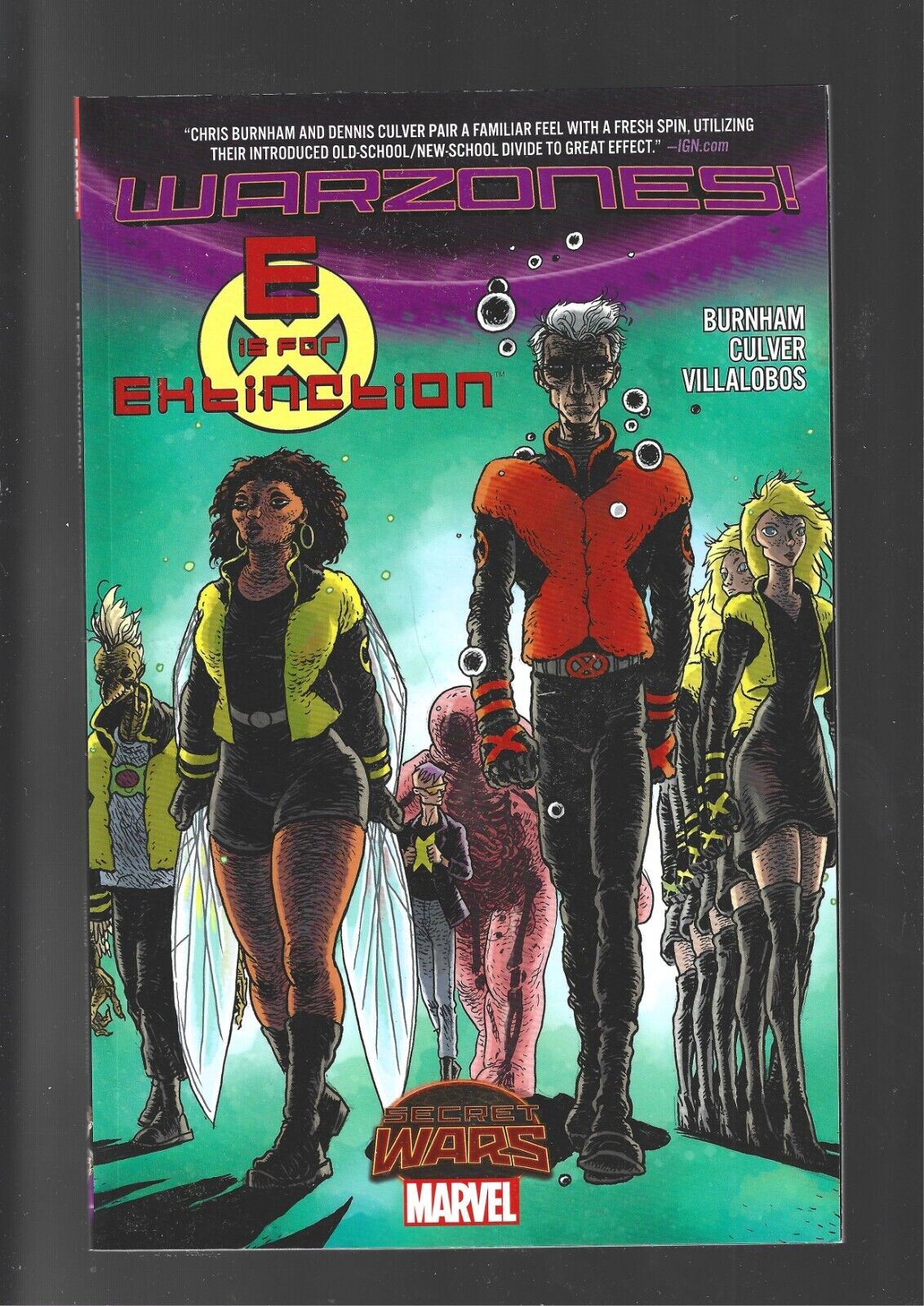 E IS FOR EXTINCTION WARZONES GRAPHIC NOVEL (VF/NM) MARVEL, $3.95 FLAT SHIPPING