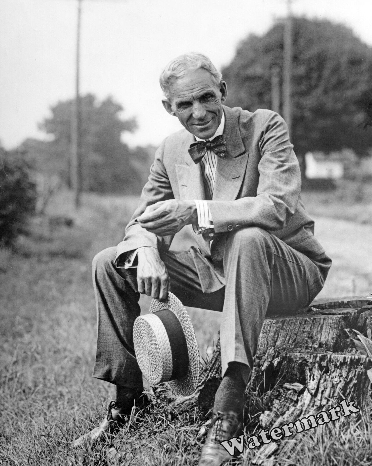 Photograph of Automobile Inventor Henry Ford   8x10