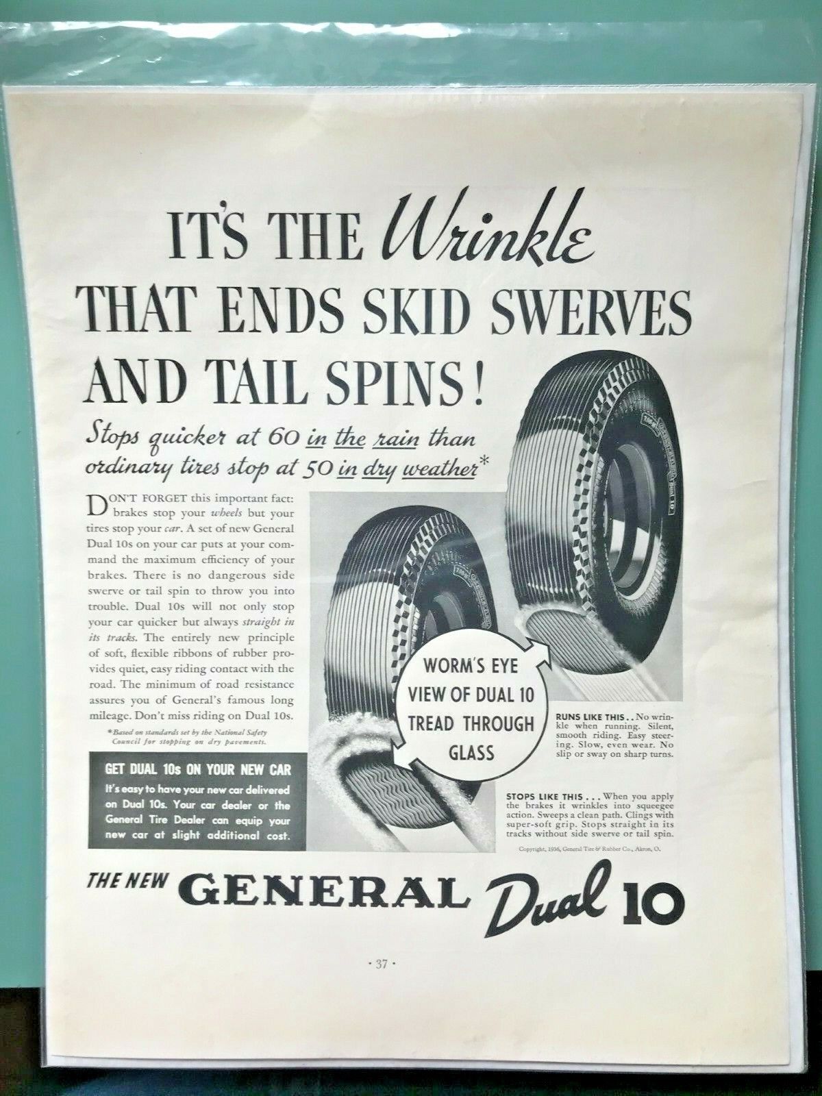 Vintage Magazine Ad: 1936 \