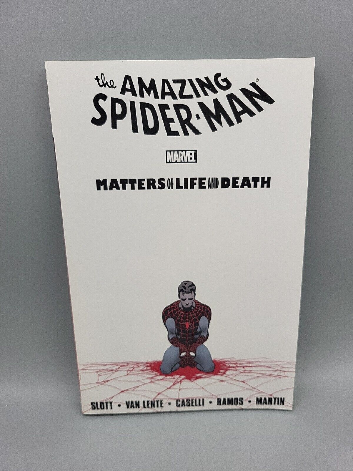 Amazing Spider-Man Matters Of Life And Death Marvel Slott HC Hardcover Graphic
