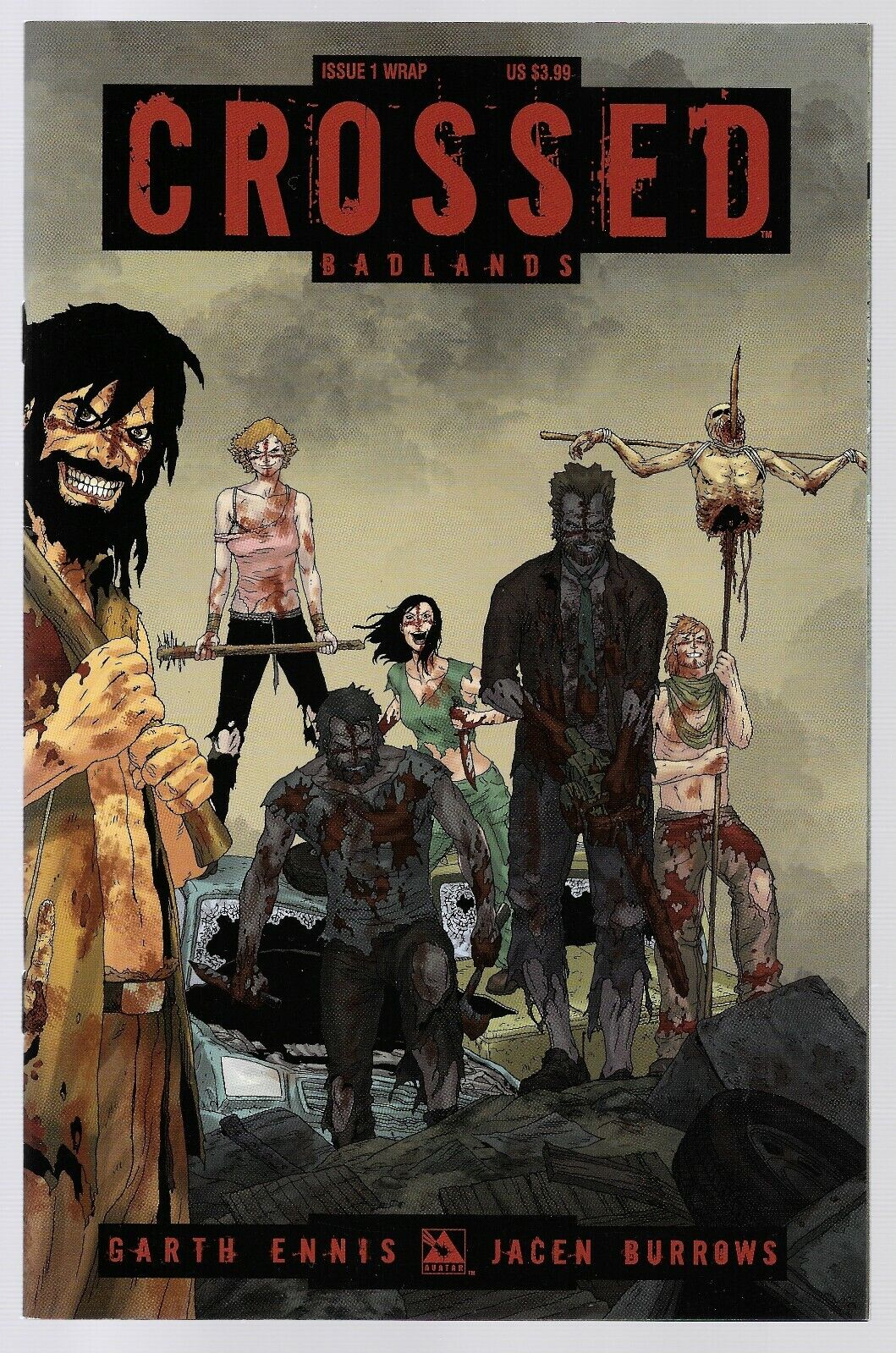 Crossed Badlands #1 - 89 (2011) Avatar Press Comics Ennis & Burrows