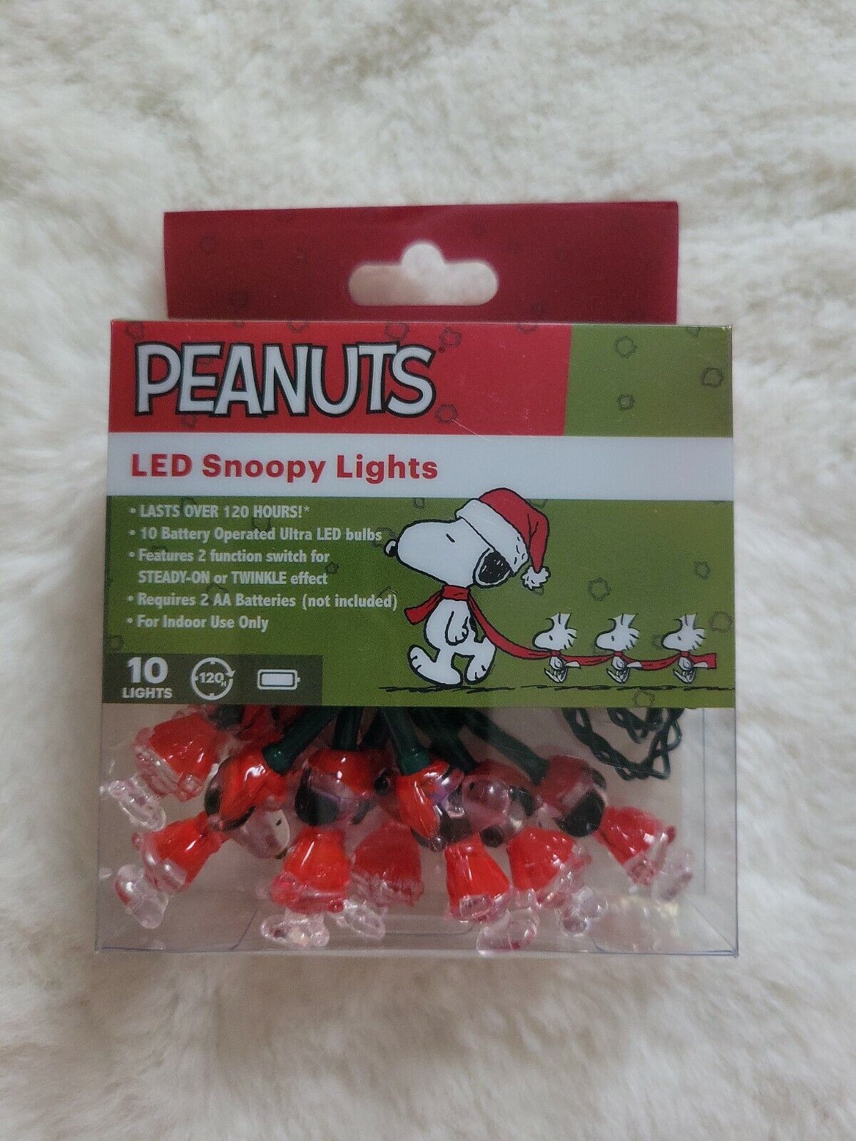 Peanuts LED Snoopy Lights - Brand New - Fast Shipping 🎄