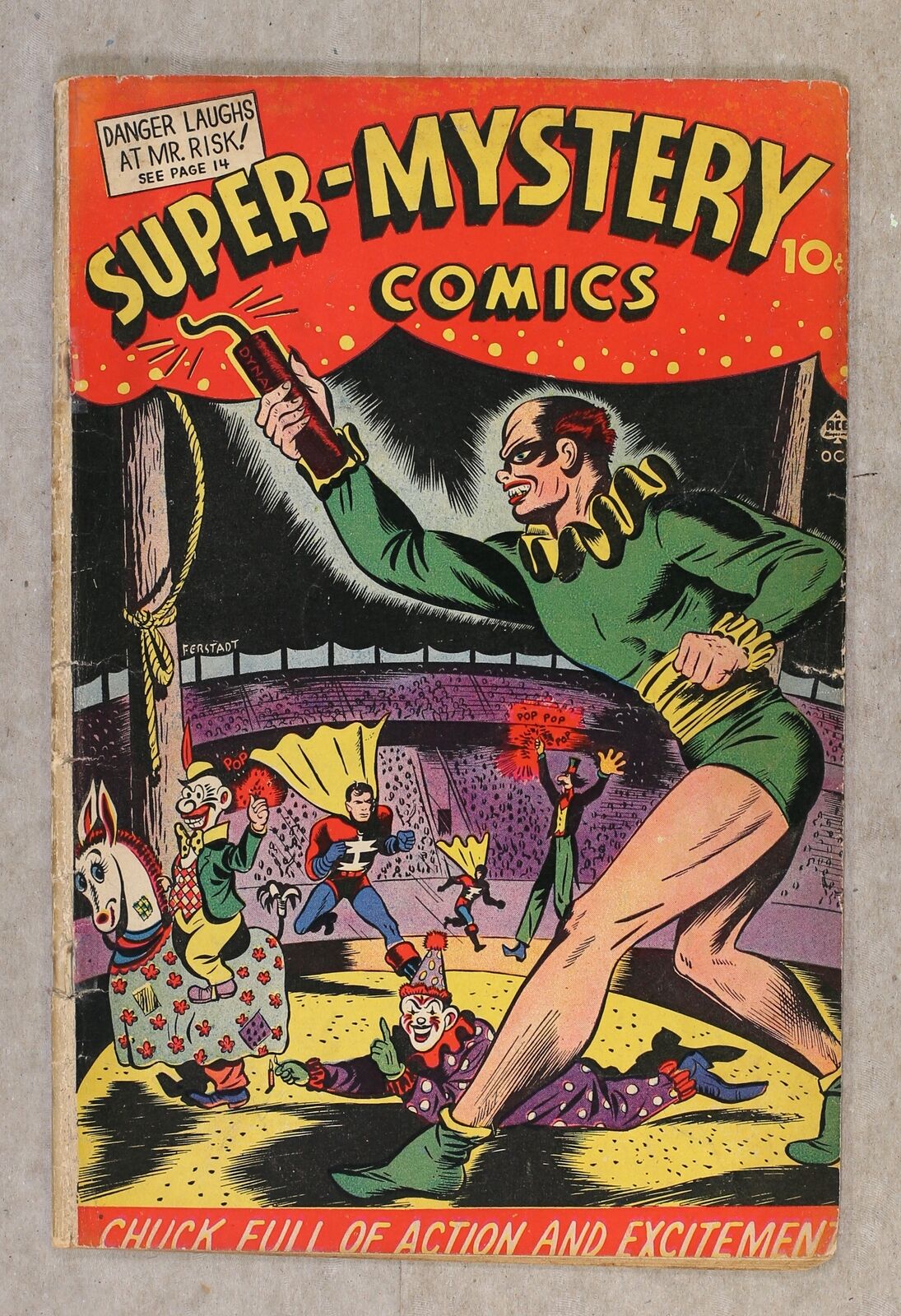 Super Mystery Comics Vol. 4 #4 GD+ 2.5 1944