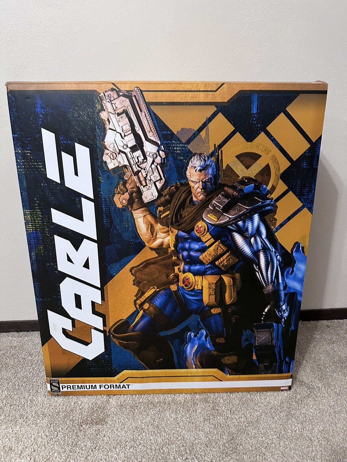 CABLE Premium Exclusive Format Figure Statue From sideshow Collectibles 573/1000