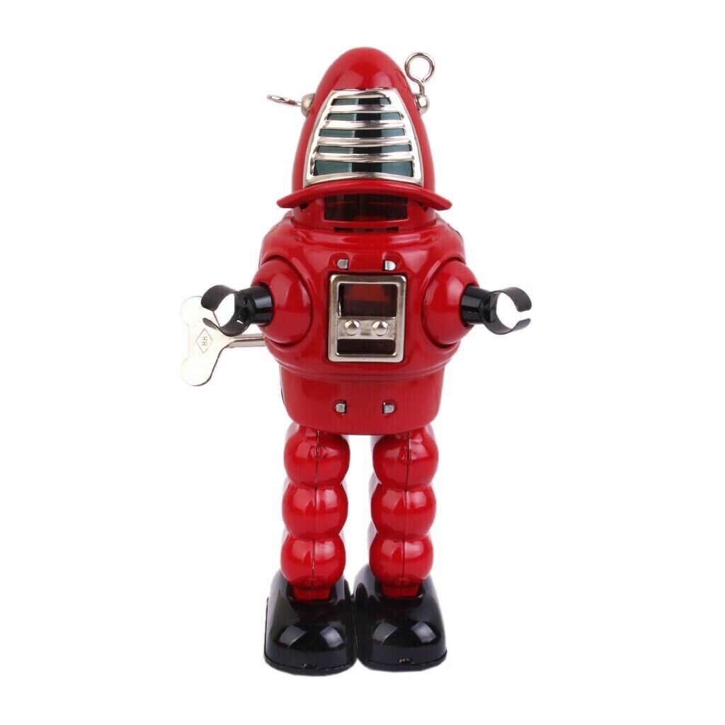 Robbie The Robot - Vintage style Clock-Work Collectible Toy (NEW) Metal Wind-Up