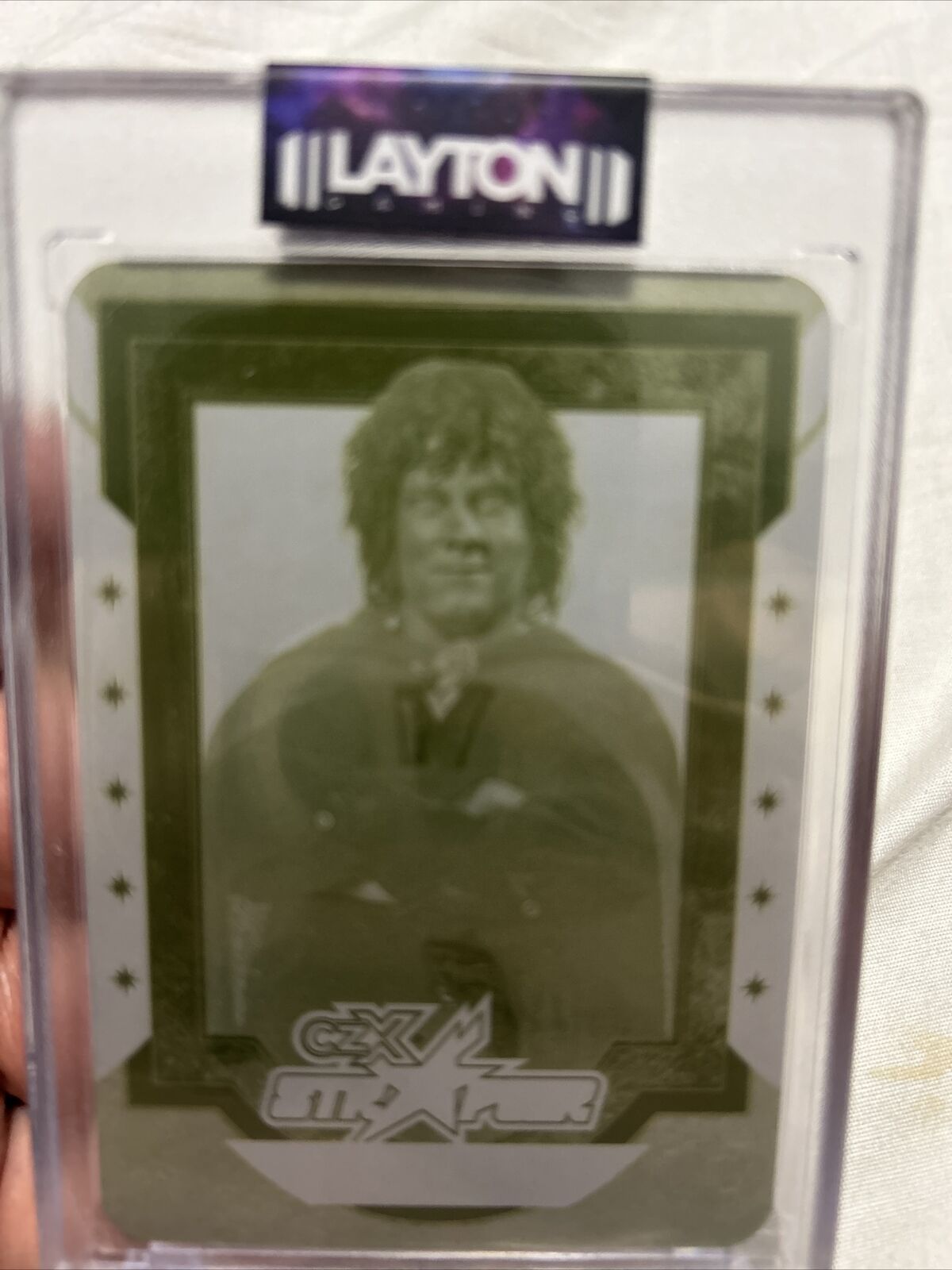 2022 Cryptozoic CZX Middle Earth Printing Plate  Merry Brandybuck