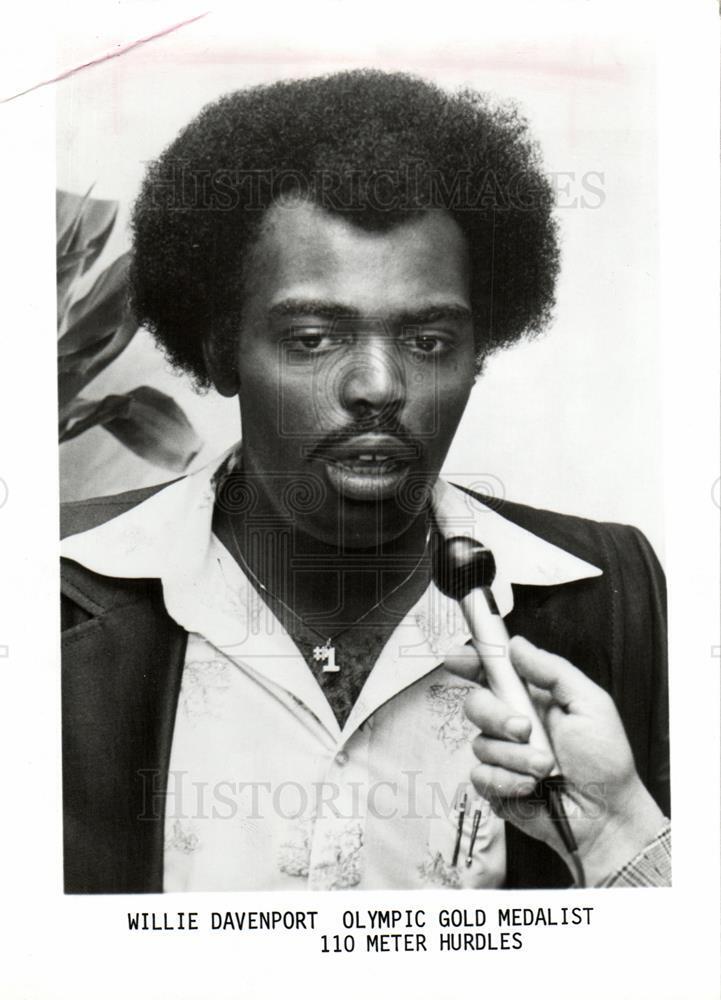 1979 Press Photo Willie Davenport American athlete - dfpb54773