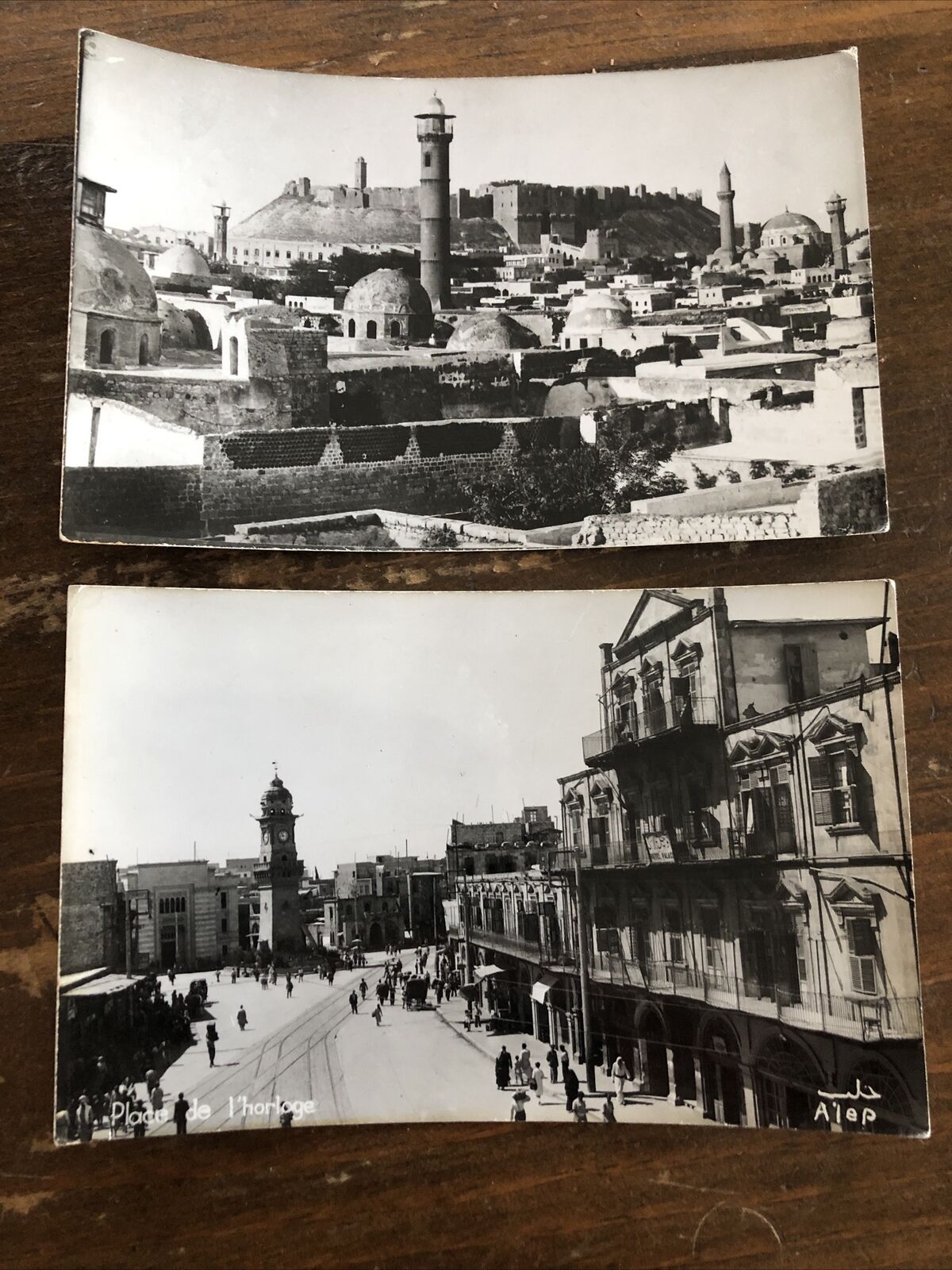 Lot of 2 Old RPPC  MOROCCO REAL PHOTO POSTCARDS