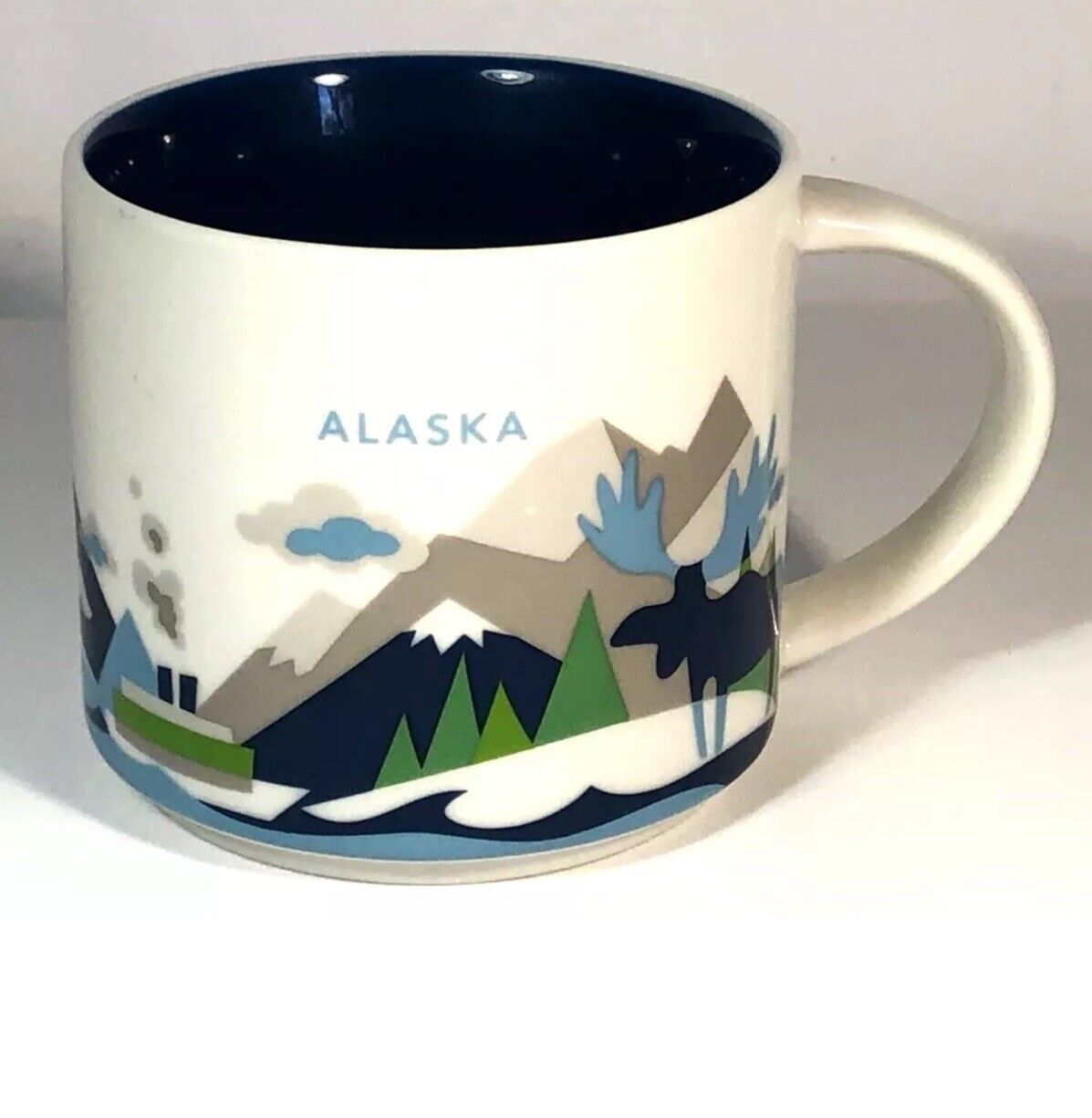 Starbucks You Are Here Collection Alaska Mug 2012 14oz Coffee Tea