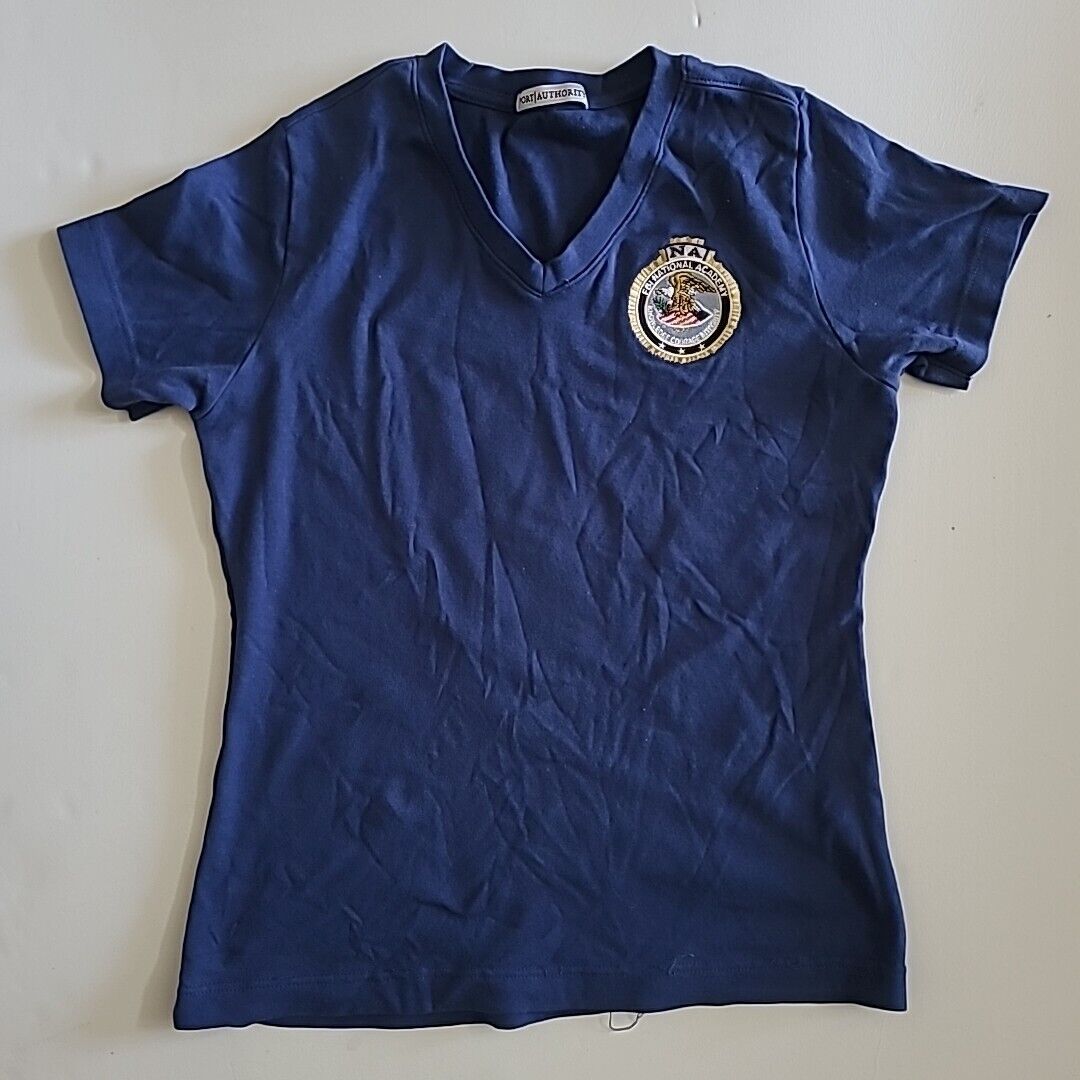 FBI National Academy Womens Cut T-Shirt -Size Ladies Small