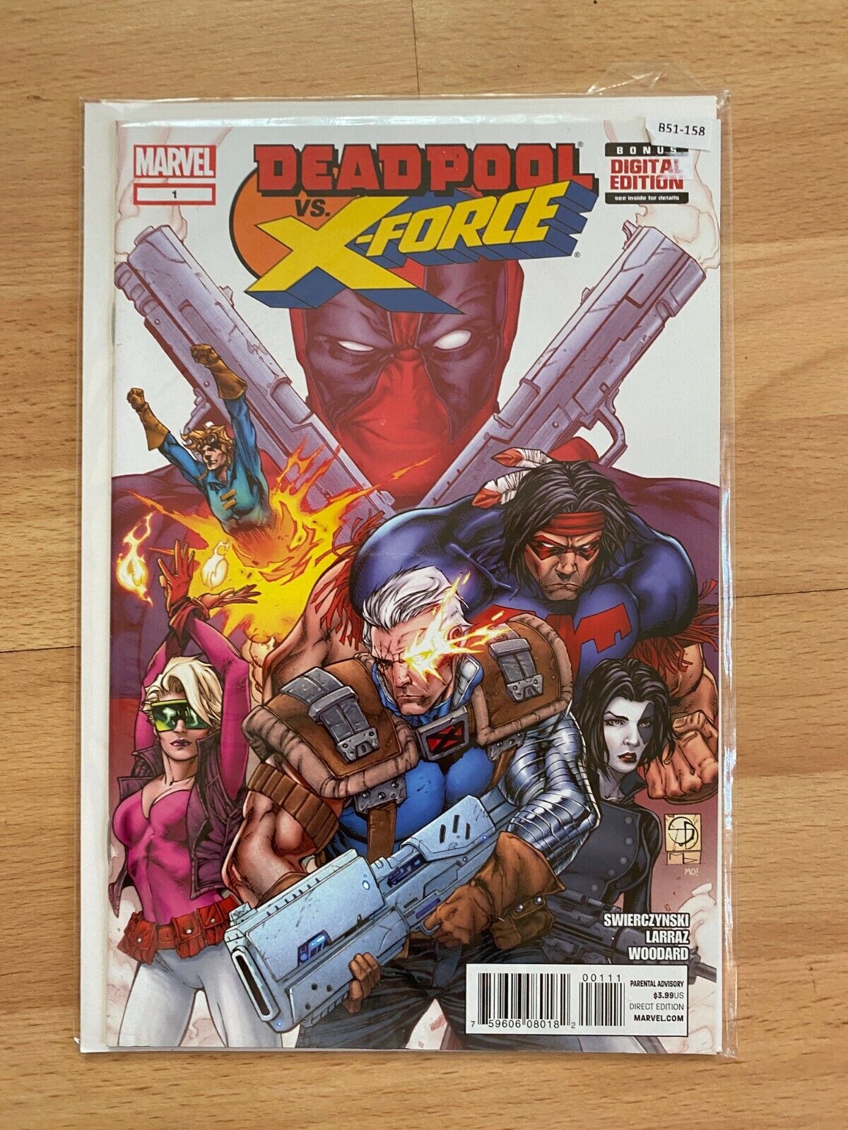 Deadpool Vs X-Force 1 - High Grade Comic Book- B51-158