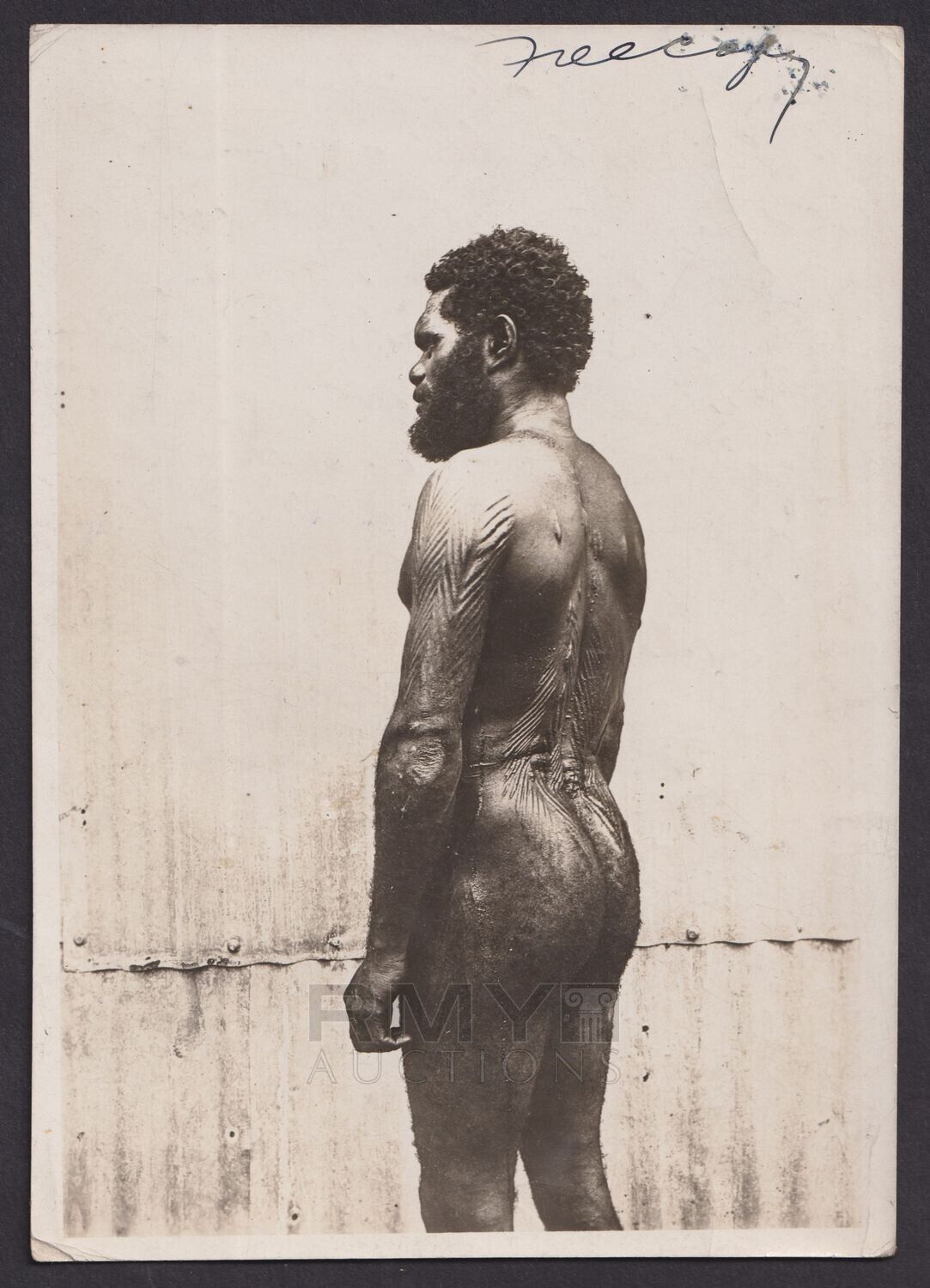 1920s Australian Native “Ornate Skin Mutations” Artisric Photograph