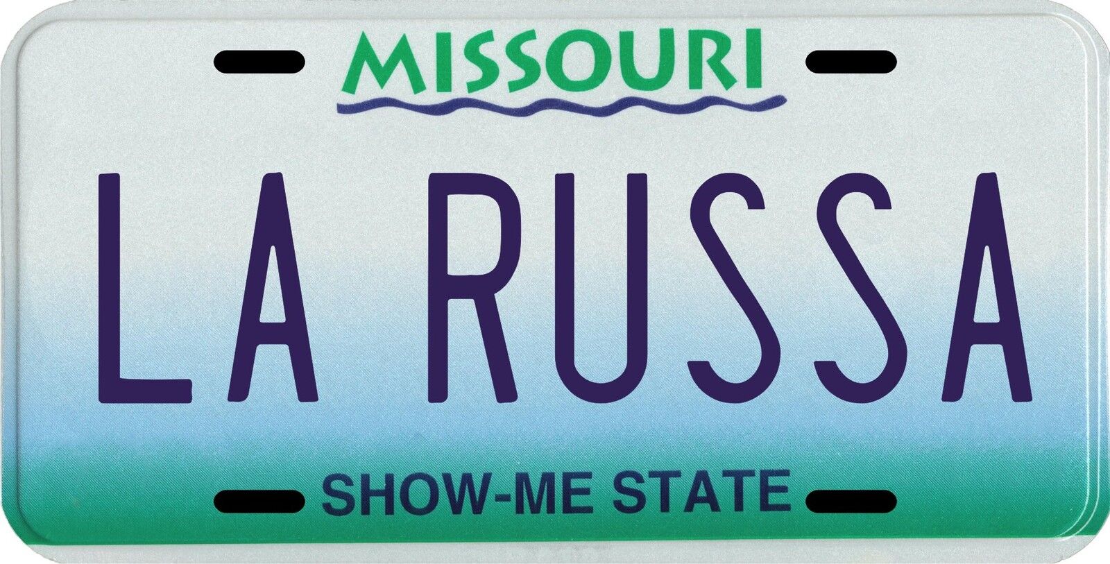 Tony La Russa St. Louis Cardinals manager Missouri metal License plate