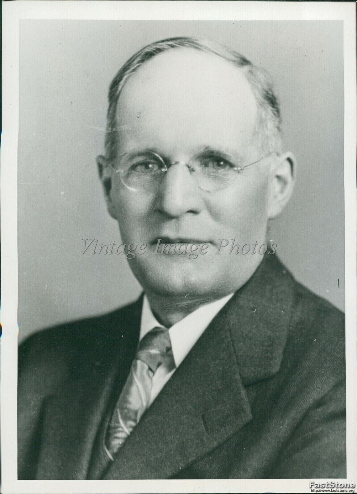 1940 Dr Stevenson W Fletcher Named Dean, Director Penn State Education 5X7 Photo