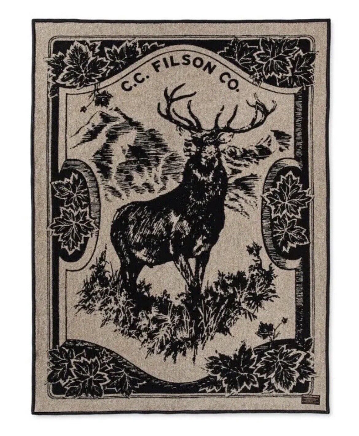 Filson x Pendleton Bull Elk Wool Throw Blanket  NIB LIMITED RELEASE RARE