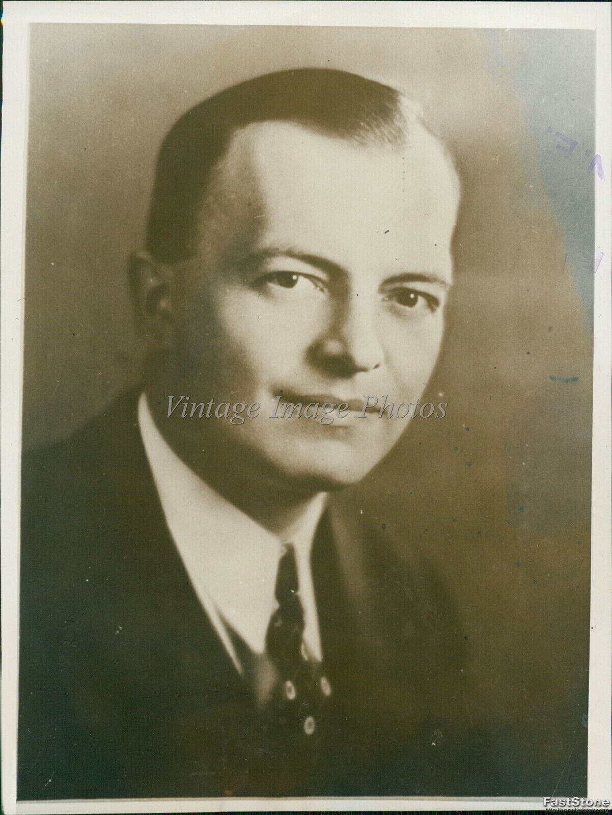 1938 Atty Harold Stassen Seeks G.O.P Nomination Mn Governor Politics 6X8 Photo