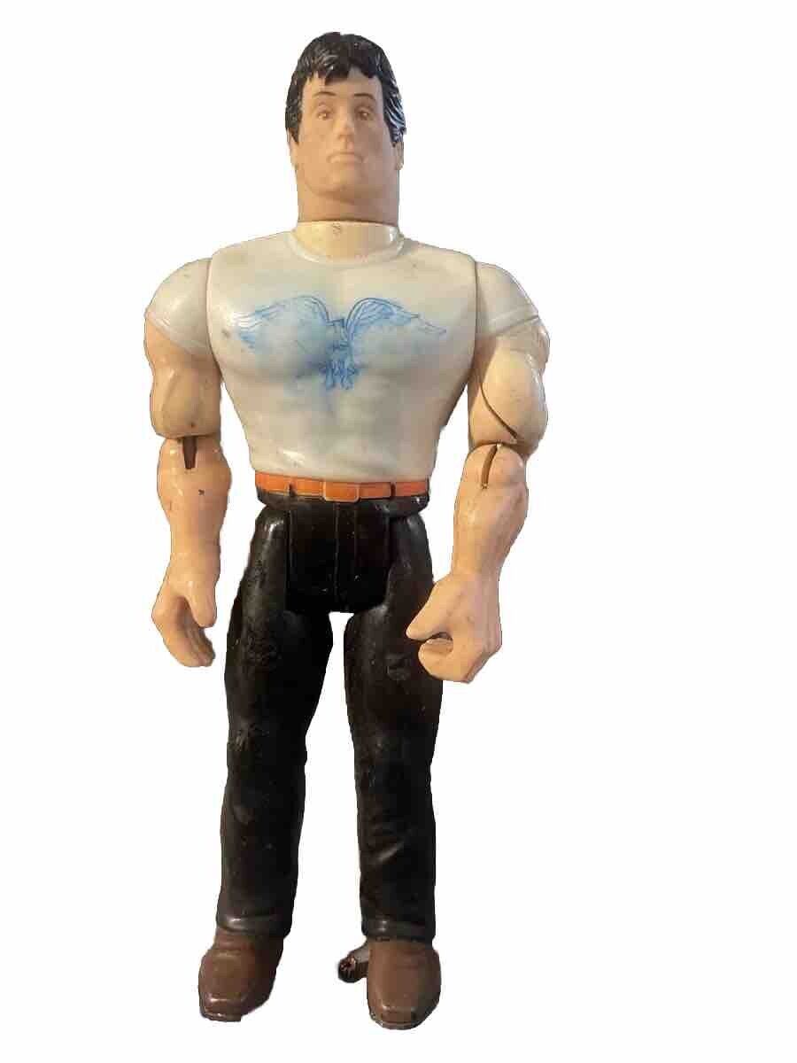 🔥VINTAGE OVER THE TOP ACTION FIGURE “HAWK” SYLVESTER STALLONE