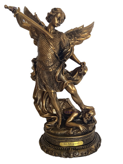 San Miguel Arcangel Religious Figurine 13\