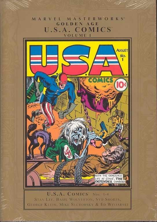 USA Comics Marvel Masterwork Golden Age Vol 1 by Kirby, Simon & Lee  2007 HC OOP