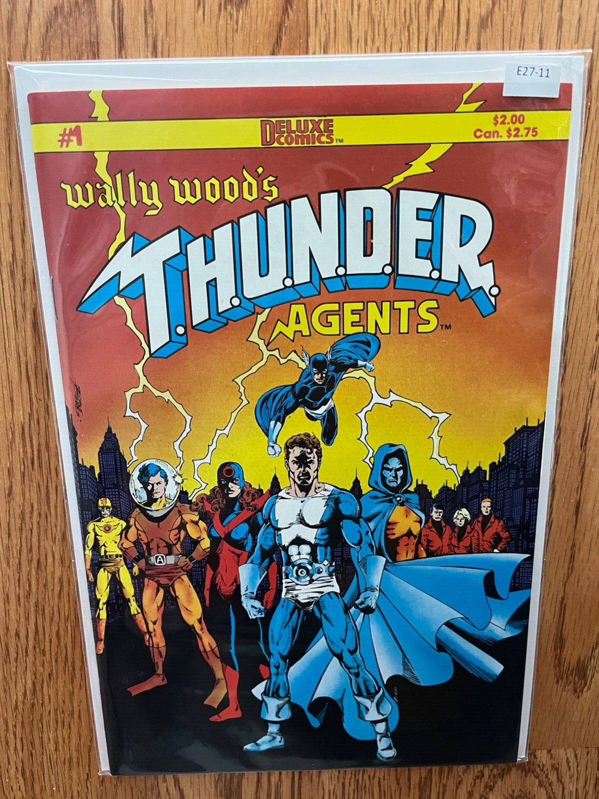 Wally Wood's Thunder Agents Deluxe Comics E27-11