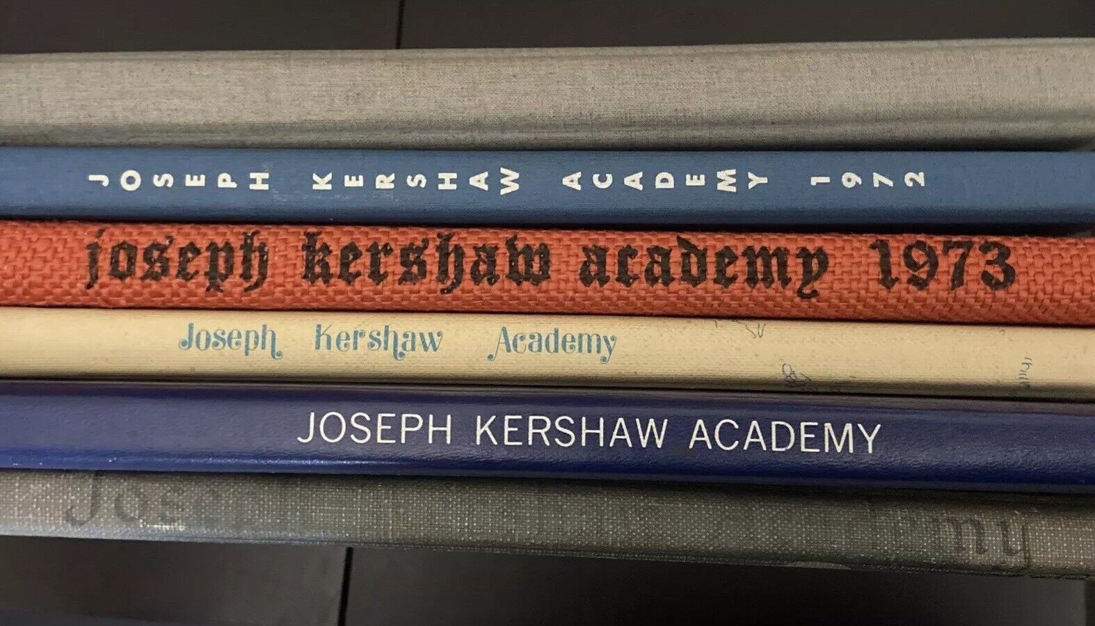 Joseph Kershaw Academy Camden SC Yearbook Epaulet 1971 1972 1973 1974 1975 1976