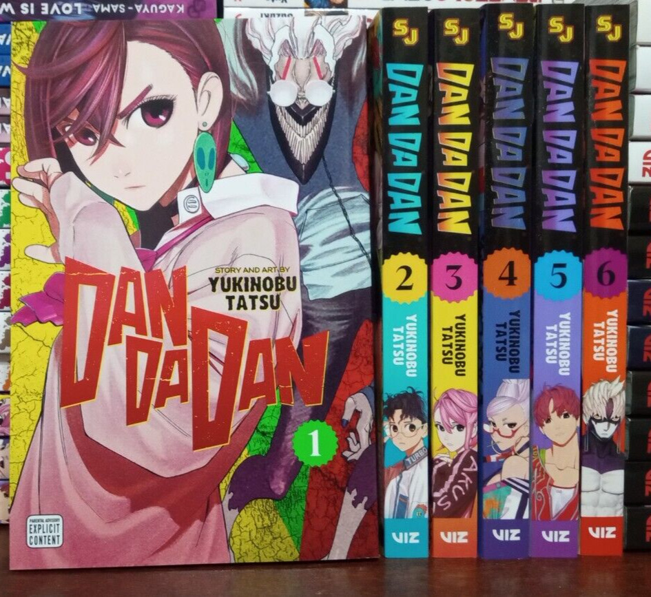 DanDaDan Complete Manga Set Vol. 1-6 Yukinobu Tatsu English *NEW*